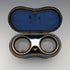 French Antique Floral Opera Glasses Binoculars Laval with Case