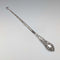 1897 British antique sterling silver handle large button hook Henry Matthews