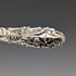 1897 British antique sterling silver handle large button hook Henry Matthews