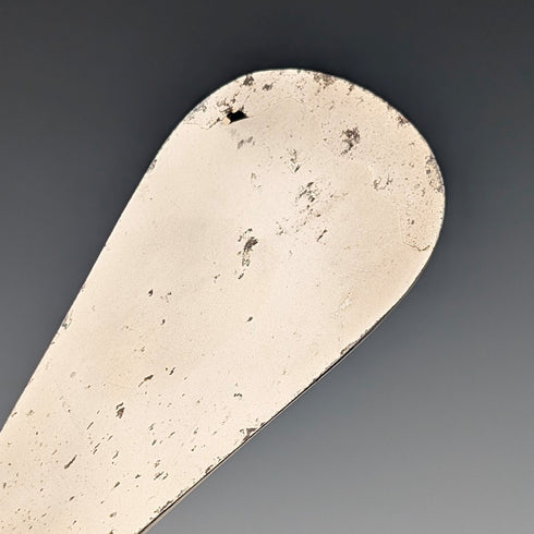 1897 British antique pure silver handled shoehorn James Deakin & Sons