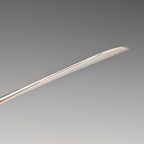 1897 British antique pure silver handled shoehorn James Deakin & Sons