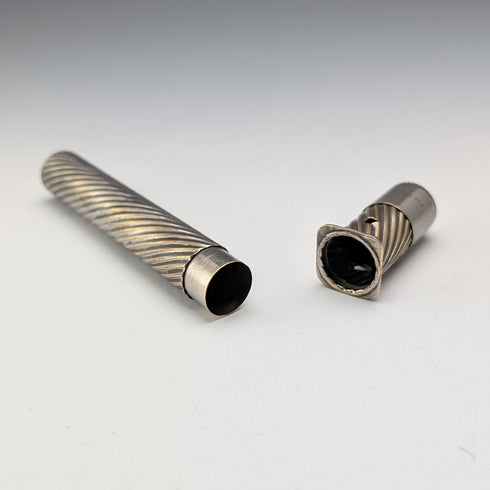 アンティーク シルバープレート製 トラベルステーショナリーセット(つけペン、ナイフ)