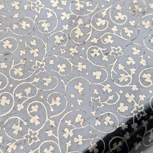 復古奧地利古董 Niero 鑲嵌 900 銀煙盒 116 克