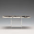 1874 British antique sterling silver card case 64g Robert Thornton