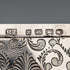1874 British antique sterling silver card case 64g Robert Thornton