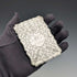 1874 British antique sterling silver card case 64g Robert Thornton