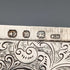 1896年 英国アンティーク 純銀製 カードケース 56g Frederick Marson