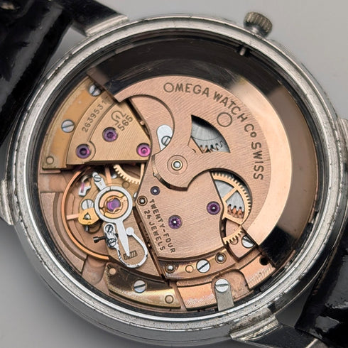 1968 Omega Seamaster Tropical Dial Ref166.003 Men's Automatic Watch Cal565 In good working order