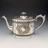 约1900年 英国古董镀银鼓形茶壶 James Dixon&Son