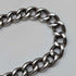 Circa 1900 British antique sterling silver Albert chain, 42g, sterling silver lion passant fob
