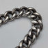 Circa 1900 British antique sterling silver Albert chain, 56g sterling silver medal fob