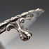 1893 British antique sterling silver Salva card tray diameter 23cm 413g Charles Boyton