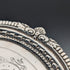 1893年 英国アンティーク 純銀製サルヴァ カードトレイ直径23cm 413g Charles Boyton