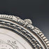1893 British antique sterling silver Salva card tray diameter 23cm 413g Charles Boyton