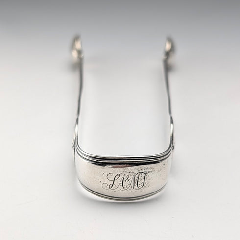 1844年 英国アンティーク 純銀製シュガートング 60g Chawner&Co