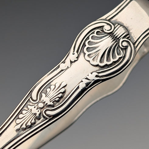 1844年 英国アンティーク 純銀製シュガートング 60g Chawner&Co