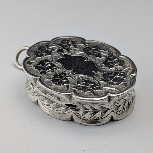 1881 年英國古董純銀油醋汁 21 克 Hilliard&Thomason