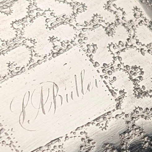 1830年 英国アンティーク ウィリアム4世 純銀製 ヴィネグレット 18g Thomas Shaw