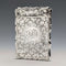 1895 British antique sterling silver card case 48g Colen Hewer Cheshire