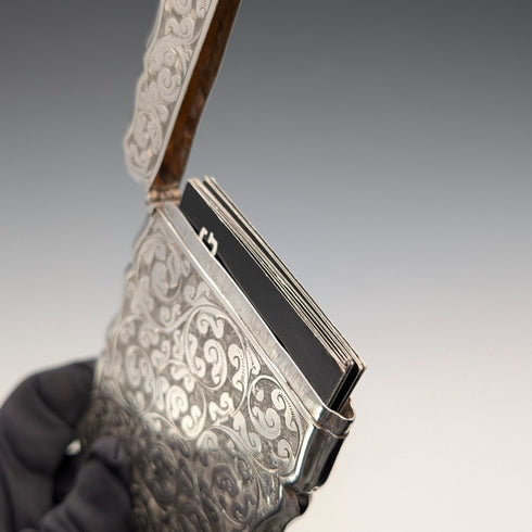 1895 年英國古董純銀卡包 48 克 Colen Hewer Cheshire