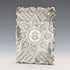 1876 British antique sterling silver card case 60g Colen Hewer Cheshire