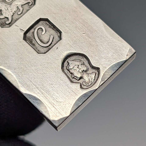 1977年 英国 純銀製 ジュビリーインゴットペンダント&純銀製チェーン 計21g Excalibur Jewellery①