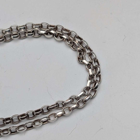 1977年 英国 純銀製 ジュビリーインゴットペンダント&純銀製チェーン 計21g Excalibur Jewellery①