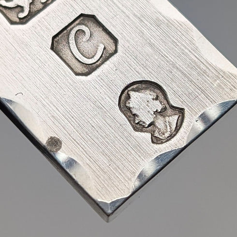 1977年 英国 純銀製 ジュビリーインゴットペンダント&純銀製チェーン 計21g Excalibur Jewellery②