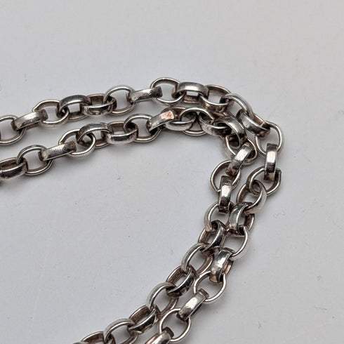 1977年 英国 純銀製 ジュビリーインゴットペンダント&純銀製チェーン 計21g Excalibur Jewellery②