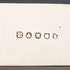 Circa 1881 British antique white mother-of-pearl handle dessert cutlery 5 pairs in wooden box LEE & WIGFULL
