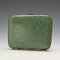 復古綠色珍珠魚鍍金煙盒