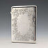 1883 British antique sterling silver card case 75g William Summers