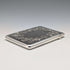 1883 British antique sterling silver card case 75g William Summers