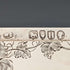 1883 British antique sterling silver card case 75g William Summers