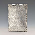 1906 British antique sterling silver double door card case, 84g, Hilliard & Thomason