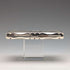 1906 British antique sterling silver double door card case, 84g, Hilliard & Thomason