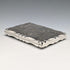 1906 British antique sterling silver double door card case, 84g, Hilliard & Thomason