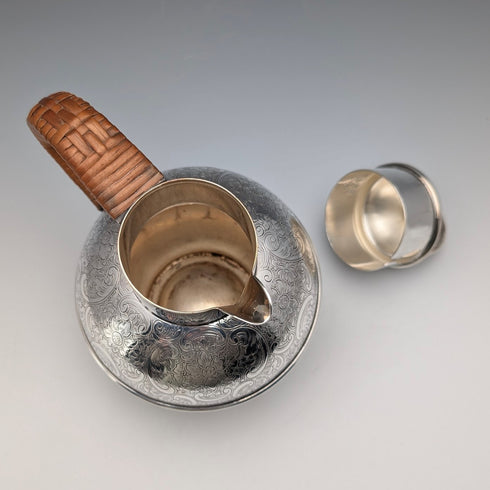 英国ヴィンテージ シルバープレート製 1.5パイントジャージージャグ