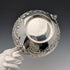 1891 British antique sterling silver large sugar bowl 395g Walter & John Barnard