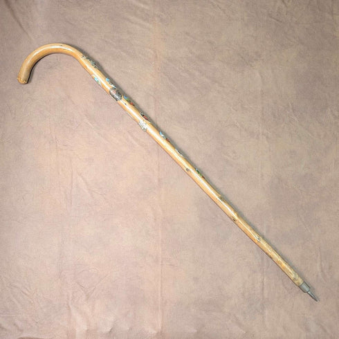 ヴィンテージ ヨーロッパ周遊 ツーリストステッキ タンシャフト 95cm