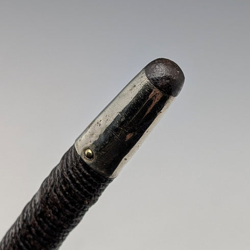 古董英國骨質拳形圓柄手杖,85 厘米