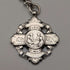 Circa 1890 British antique sterling silver Albert chain, 65g sterling silver medal fob