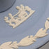 British Vintage Wedgwood Jasperware Ring Holder in Pale Blue