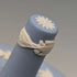 British Vintage Wedgwood Jasperware Ring Holder in Pale Blue