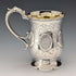 1855 British antique sterling silver mug 139g Henry Wilkinson