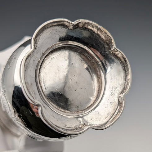 1855年 英国アンティーク 純銀製 マグカップ 139g Henry Wilkinson