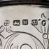 1855 British antique sterling silver mug 139g Henry Wilkinson