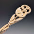 1900 British antique gold plated sterling silver tea spoons set of 12, total 218g, case included, George Bedingham