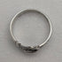 British vintage Victorian design sterling silver ring (size 8-9)