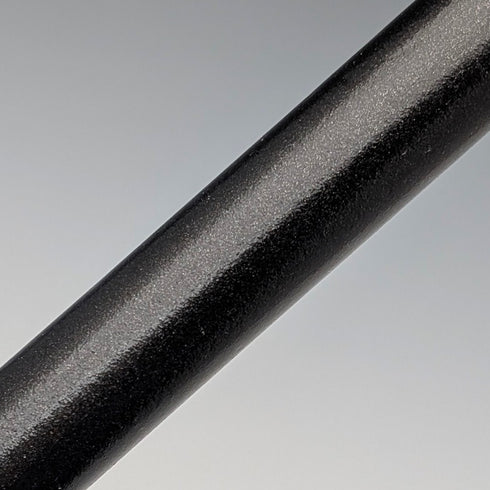 1933年 英国ヴィンテージ 黒軸 曲がりハンドル 純銀装飾 軽量ステッキ 杖 94cm M&T Ltd